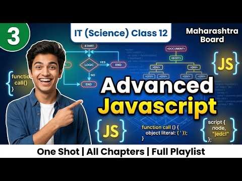 3 Advanced Javascript Ch 3 IT Science Class 12 Maharashtra Board