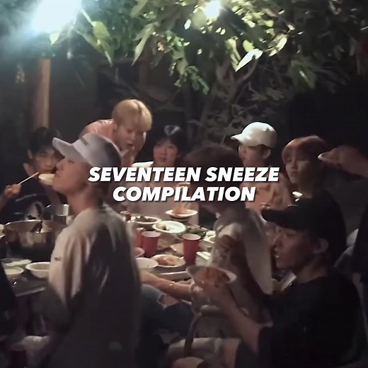 H U is cute 😔 | #seventeen sneeze compilation! #foryou #fyp