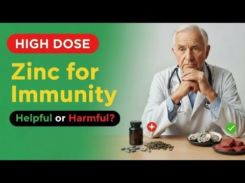 Zinc for Immunity – Helpful or Harmful in High Doses?