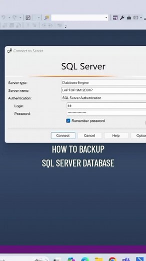 How to Create Full SQL Server Database Backup