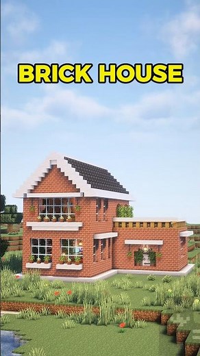 Minecraft Brick House🏠