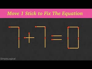 5 Clever Matchstick Puzzles To Improve Logical Skills