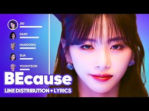 Dreamcatcher - BEcause (Line Distribution + Lyrics Karaoke) PATREON REQUESTED