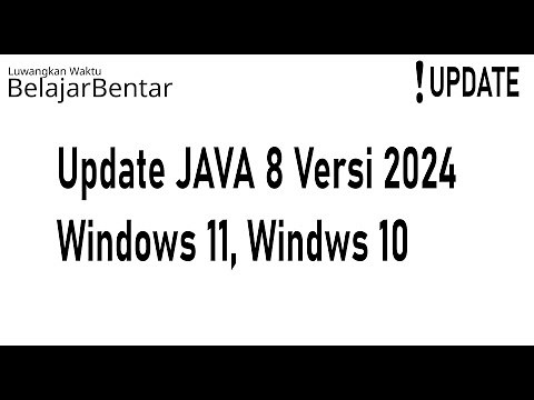 How to Update Java 8 Update 401 2024 on Windows 11, Windows 10