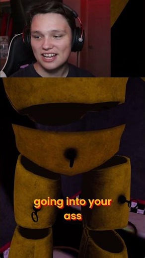 FNAF's Fredbear: Springlocks in Your Ass? Game Reacts! #shorts