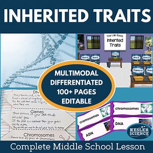 Inherited Traits & DNA Complete Lesson Plan - Grades 6 7 8