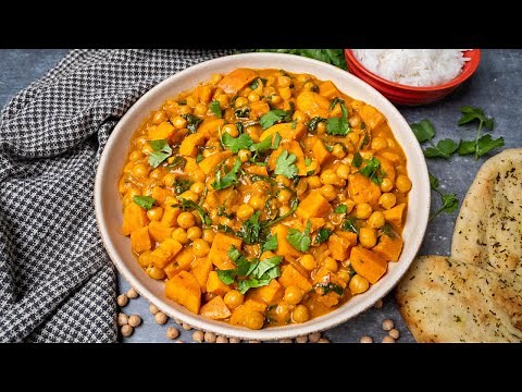 Sweet Potato and Chickpea Curry