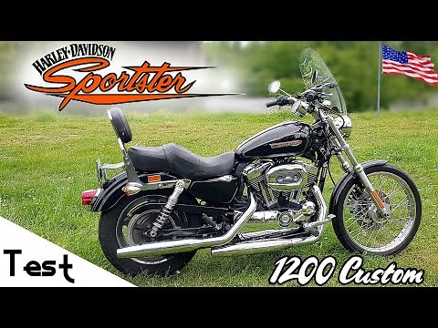 "Test" The best motorcycle to discover HARLEY-DAVIDSON 🤩 "SPORTSTER 1200 Custom from 2010"
