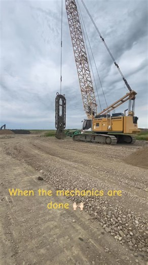 When the mechanics are done. #repair #mechaniclife #crane #equipment #weareforge | Susanna Heard II | Facebook