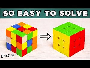 HOW TO SOLVE 3x3 RUBIKS CUBE | The Easiest Way | Tutorial Part 3