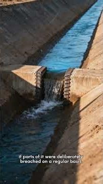 The Canal That Only Worked When It Was Broken #Shorts