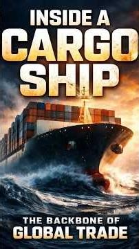 INSIDE A CARGO SHIP | The Backbone of Global Trade #CargoShip #GlobalTrade #OceanGiants