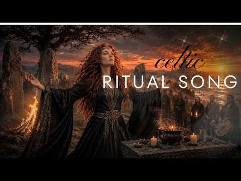 🌿 Turn, O Ancient Fire Epic Celtic Ritual Song | Miki Angel Music