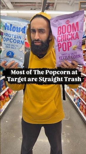 Most of the Popcorn at Target is Straight Trash #popcorn #target #targetfinds