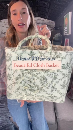 Beautiful and Affordable Cloth Baskets for Home Use