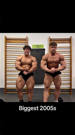 Unmoggable duo. Full training video with Krin is up now!! #gym #bodybuilding