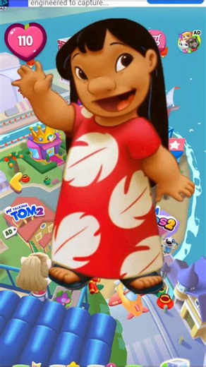 Angela becomes Lilo Pelekai ❤️🖤👱🏼‍♀️