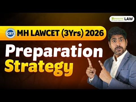 MH LAWCET (3 Yrs) 2026 : Preparation Strategy | Tips & Tricks