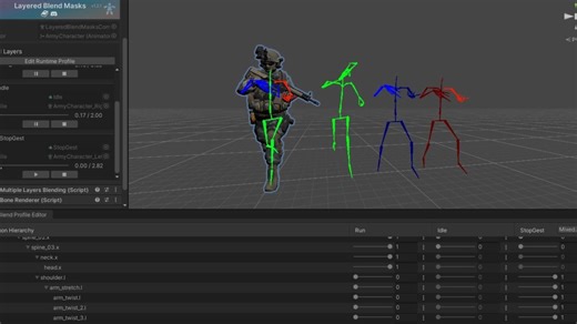 【插件开发】躯干动画丝滑混合