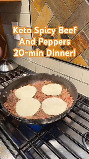 Keto Spicy Beef & Peppers | Low-Carb Weeknight Dinner Packed with Flavor 🌶️🥩