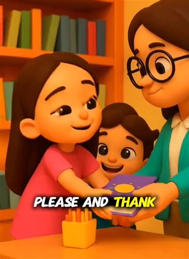 Please & Thank You Song for Kids | Magic Words of Kindness An original song by Tune Tails teaching the magic words “Please” and “Thank You”! Join Anaiyah, Miguel, and their friends as they sing, play, and show how good manners spread kindness and joy. Perfect for kids, families, and classrooms — let’s make the world brighter with simple words of love! #fbreelsfypシ゚ #fbreelsfypシ゚viralシ #PleaseAndThankYou #MagicWords #KidsSongs #NurseryRhymes #EducationalSongs #KidsLearning #MannersMatter #Origina