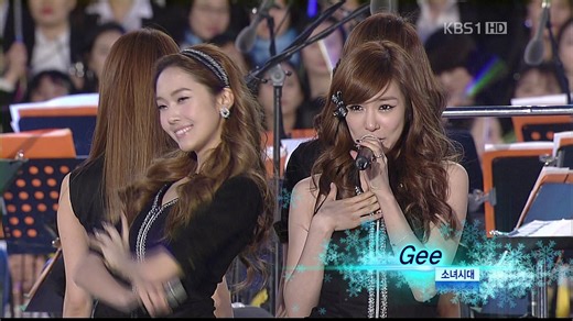 少女时代大场面（冬奥中心演出）(110514)Hoot & Gee-- -KBS1