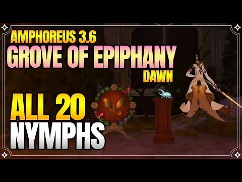All Nymphs in "Radiant Scarwood" Grove of Epiphany - Amphoreus 3.6 |【Honkai: Star Rail】