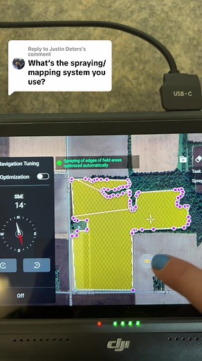 Mapping and Spraying with a DJI Drone for Agriculture