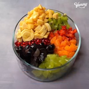 When I have fruit at home I always make this recipe. | Yummy Recipes