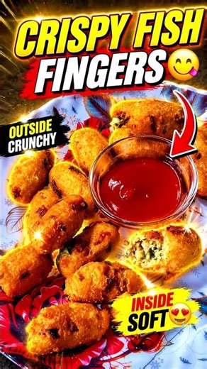 “Best Homemade Fish Fingers 🔥 Crispy Outside Soft Inside”