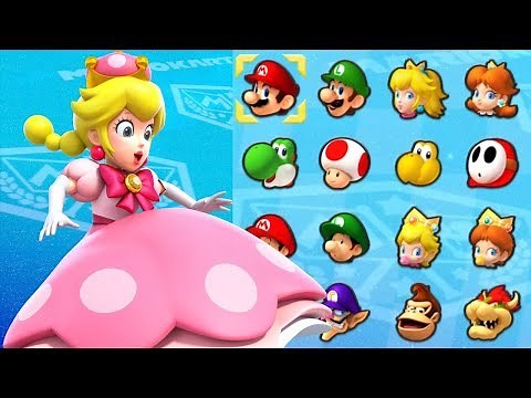 Mario Kart 8 Deluxe - All Pink Characters