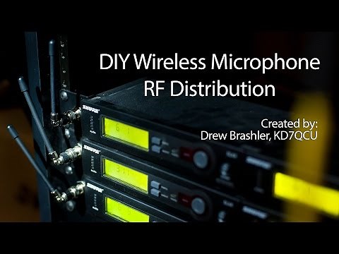DIY Wireless Microphone RF Distribution