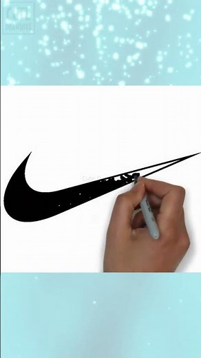 Master the Nike Logo Drawing Easy Technique with Simple Steps! #drawing #nike #drawingtutorial