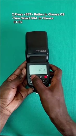 📸😲This is how to use Flash without trigger| #tt600 #godox #set #howto #ocf #howto #trending #learn