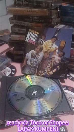 New Kids On The Block - s/t (US Pressing) #nostalgia #nkotb #80smusic