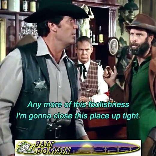 James Garner vs Bruce Dern: The ultimate saloon showdown! #western #movieclips #classic
