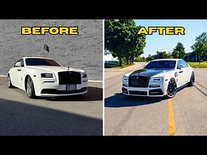 FULL BUILD | Mansory Kit Fitted Into A $350,000 Rolls Royce Wraith