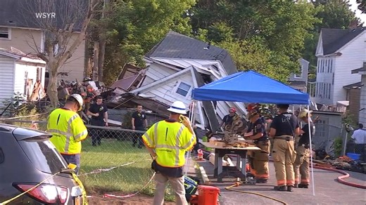 10 in severe or critical condition after house collapses in explosion