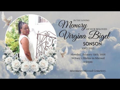 In Loving Memory of Virginia Bigel Sonson