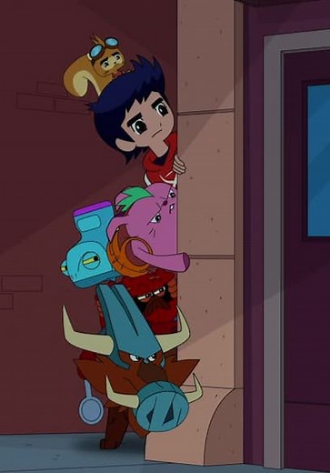 D.N. Ace S01:E10 - The Scourge / Sloane Plunderman, Junior Ghost Hunter