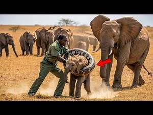 Man Saves Elephant from Python – What 5 Elephants Did Next Was UNBELIEVABLE!