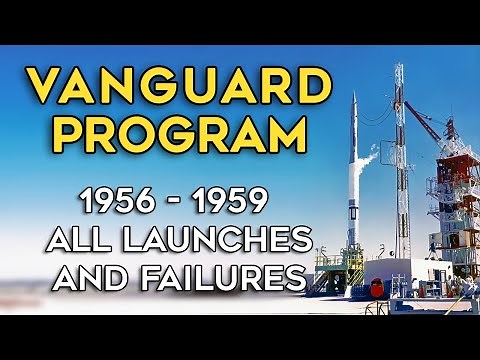 Vanguard Program - All Launches and Failures, First US Satellites, Historical Footage, AI upscale