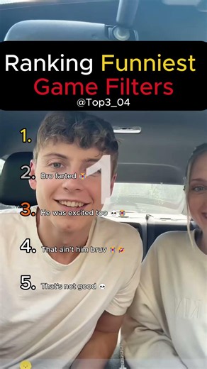 Ranking Funniest game filters 😭🤣 | like and subscribe for more ❤️‍🔥