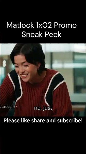 #matlock 1x02 | Episode 2 Promo/Preview #matlock #cbs #shorts