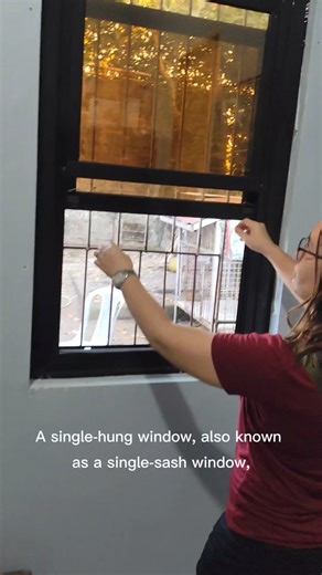 A single-hung window is a type of window with one operable and one inoperable sash. The operable sash moves up and down on a track to allow ventilation into the home. #glassandaluminumworks #SingleHungwindow #glasswindows #AluminumWorks #smallbusinessph #AntiqueProvince #January2025 #reelsvideoシ #fbreelsfypシ゚ #reelsfbシ #fypシ゚ #foryoupageシ #reelsviralシ #reelschallenge #reelsfacebook | Bandiola Loveleen