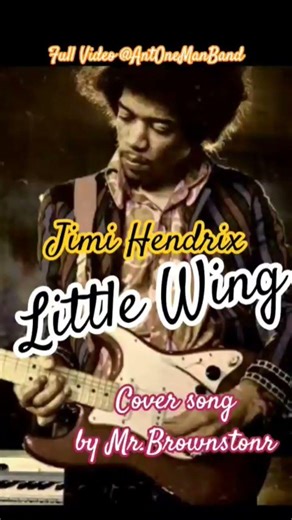 Jimi Hendrix Little wing cover song #rocknroll #oldies