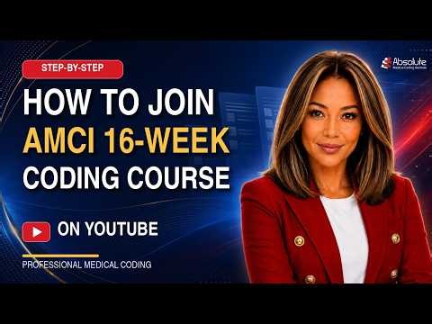 How to Join the AMCI 16-Week Free Course?
