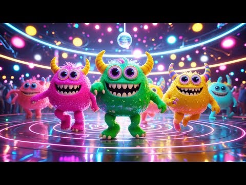 Monster Dance Party on the Floor | Fun Halloween Dance for Kids 👾🎉 | Baby Song & nursery rhymes