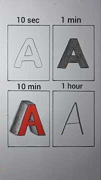 A word drawing tutorial #shortsviral