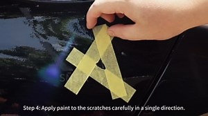 Car Touch up Paint(LM3C/0L Carmine Red) Compatible with Porsche, Car Paint Pen Scratch Repair Two-In-One Touch Up Paint, Premium Car Scratch Remover for Deep Scratches